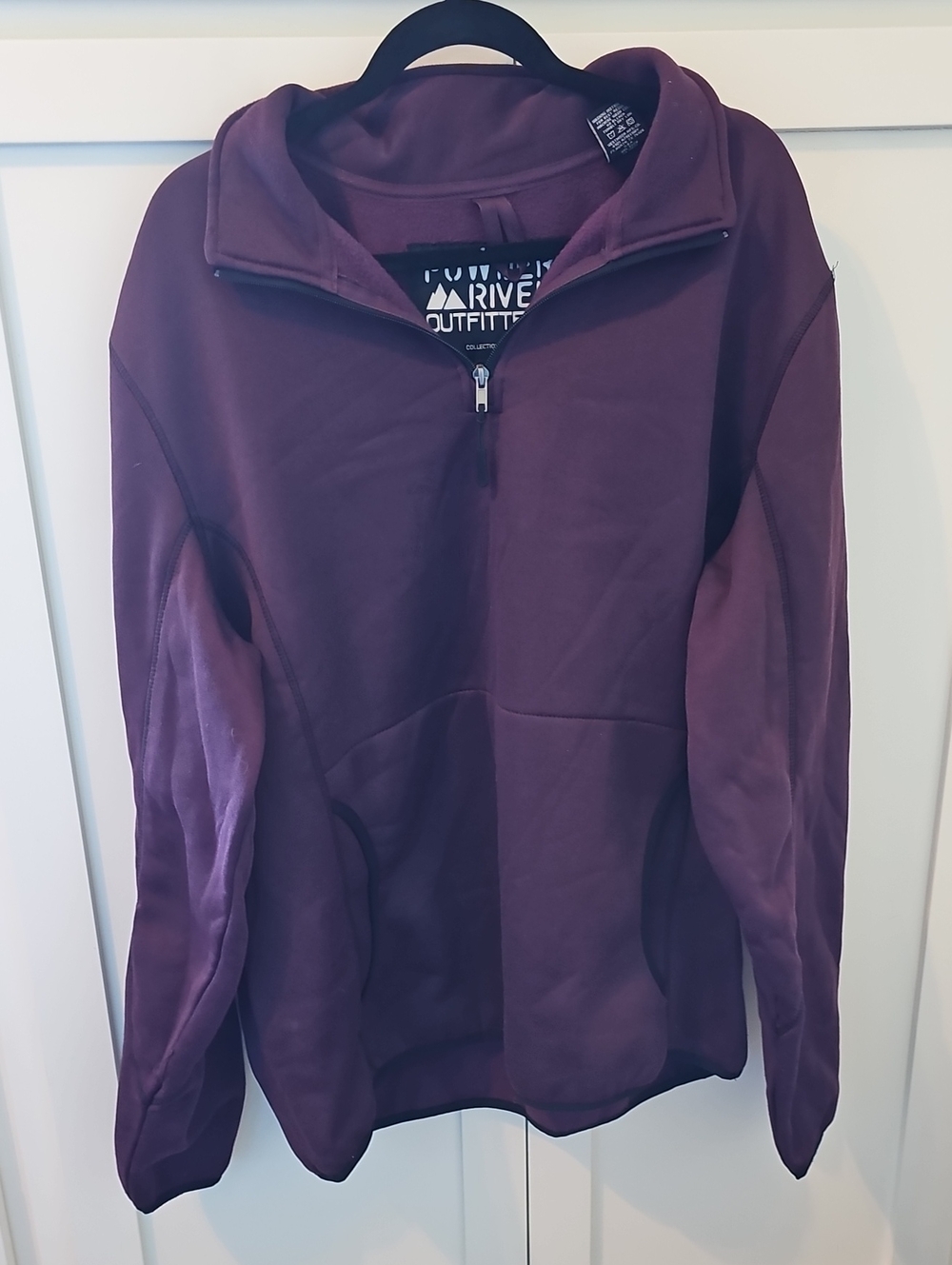 Arive Outfitters Women's Plum Half-Zip Puffer Pullover Jacket